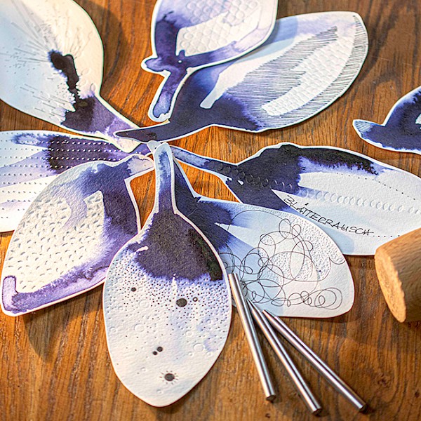 Freies Prägen: BLÄTTERRAUSCH-KREATIV-WORKOUT