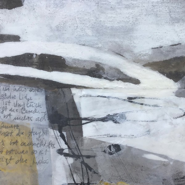 Wachs, Druck, Collage